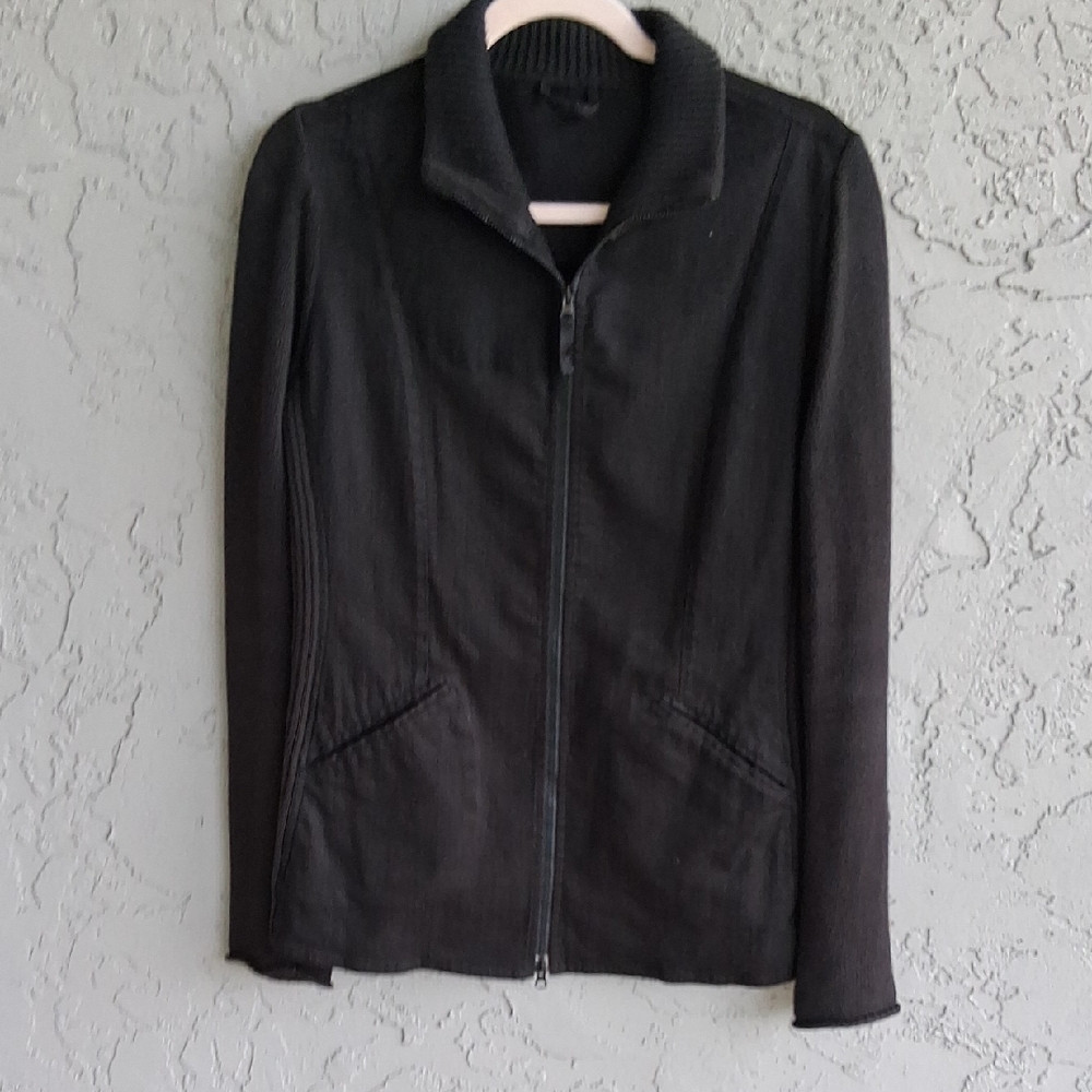 Elegant Black Utility Jacket for Women